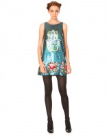 Vestido Mano de Fatma Azul